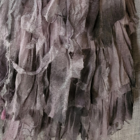 🎃 Zombie Dream Short Silk Layered Dress Halloween with accessories - Picture 4 of 15